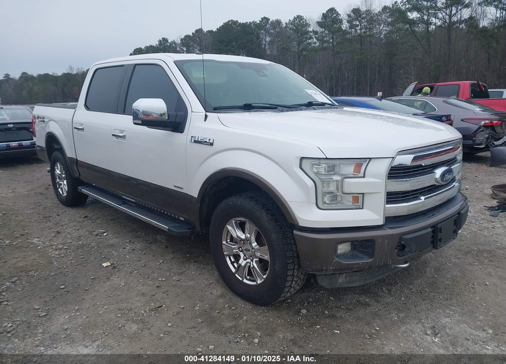 2015 FORD F-150 LARIAT VIN: 1FTEW1EGXFKE33502