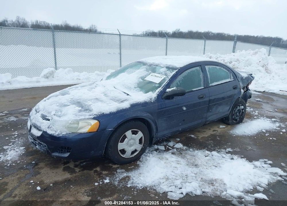 2004 DODGE STRATUS SE VIN: 1B3EL36X64N193350