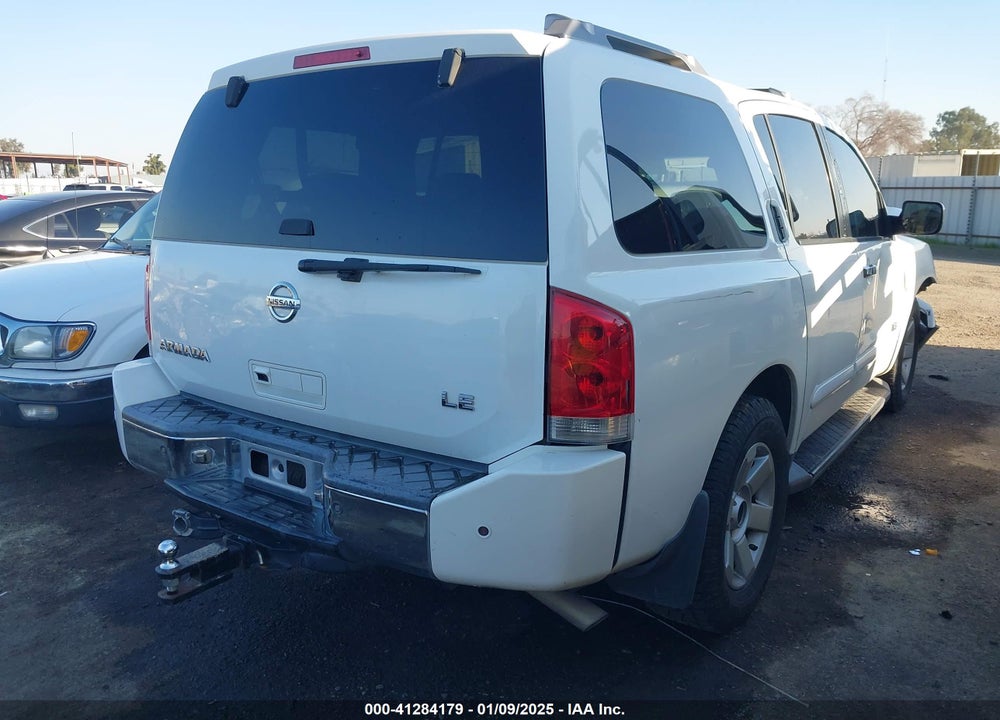 2006 NISSAN ARMADA LE VIN: 5N1AA08B66N730087