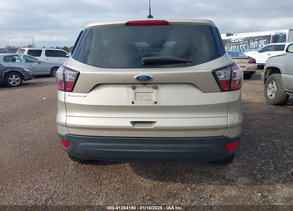 2017 FORD ESCAPE S VIN: 1FMCU0F79HUC72598