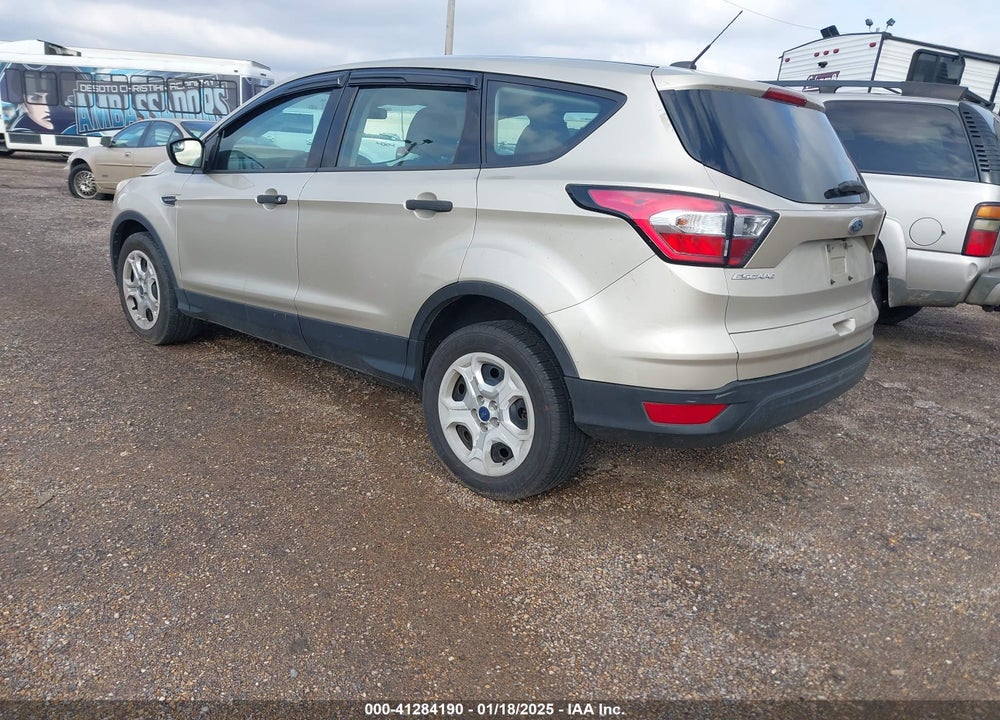 2017 FORD ESCAPE S VIN: 1FMCU0F79HUC72598