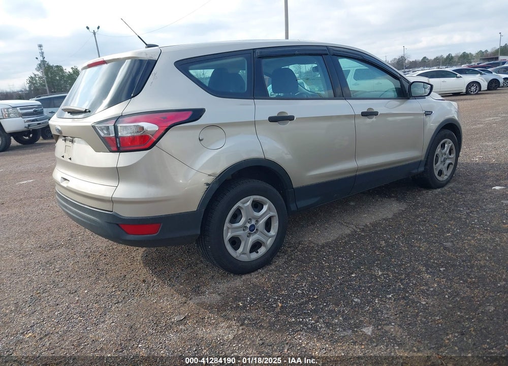 2017 FORD ESCAPE S VIN: 1FMCU0F79HUC72598