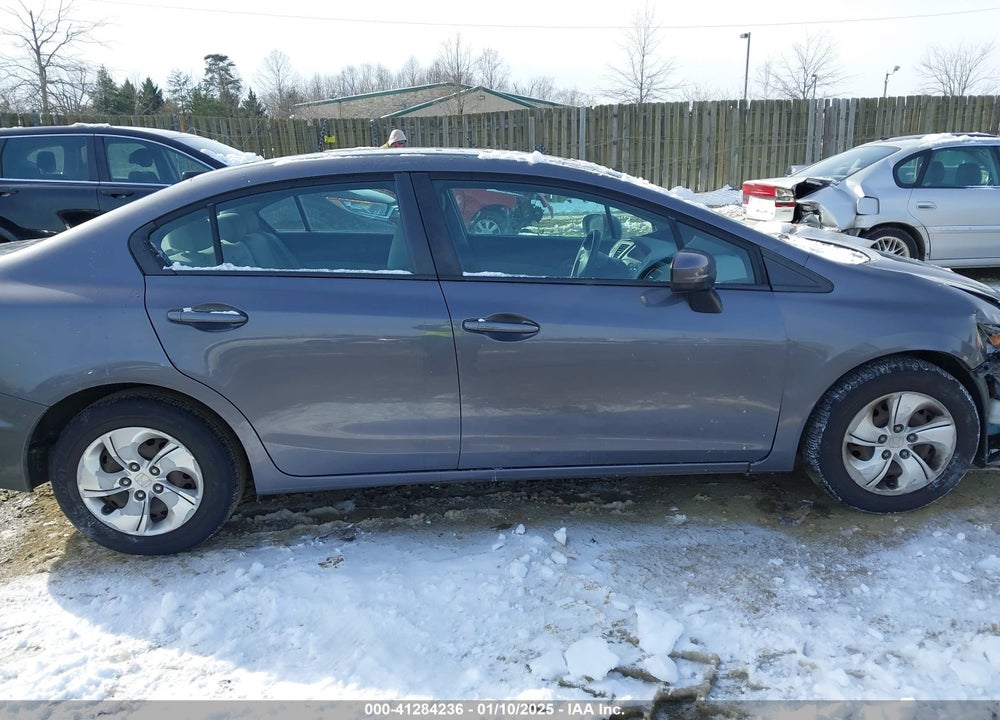 2014 HONDA CIVIC LX VIN: 2HGFB2E5XEH530842