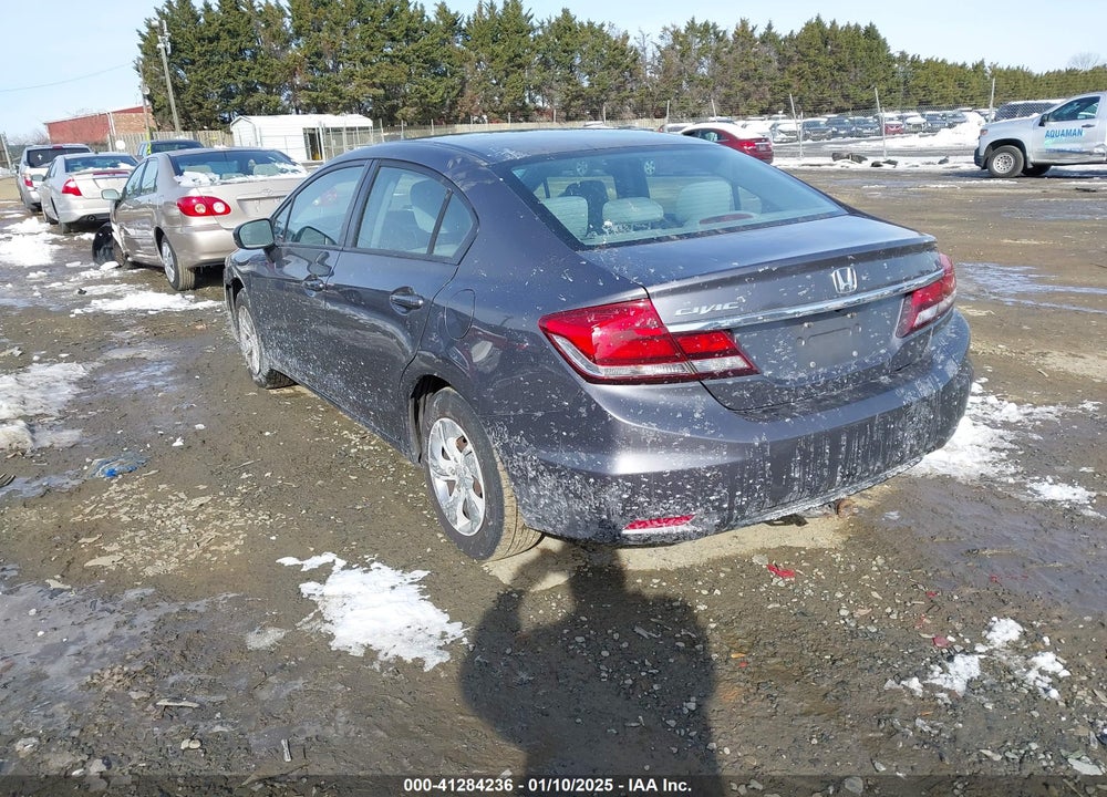 2014 HONDA CIVIC LX VIN: 2HGFB2E5XEH530842