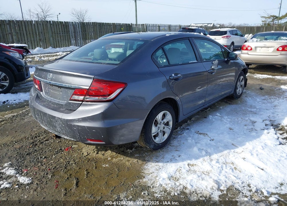 2014 HONDA CIVIC LX VIN: 2HGFB2E5XEH530842