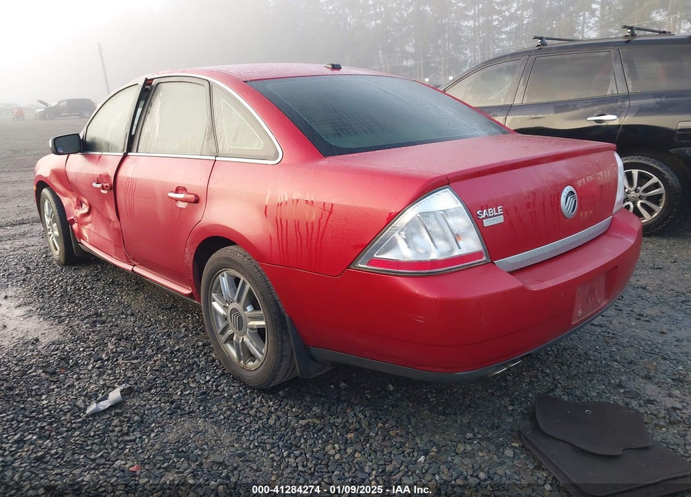 2009 MERCURY SABLE PREMIER VIN: 1MEHM42W79G629712