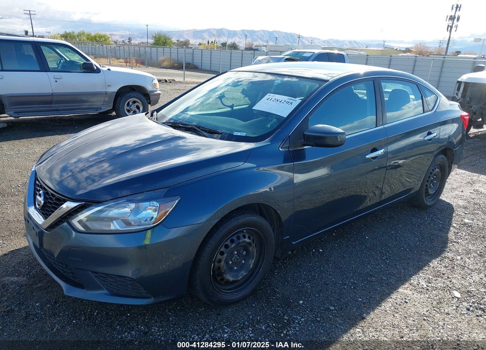2016 NISSAN SENTRA SV VIN: 3N1AB7AP1GL670398