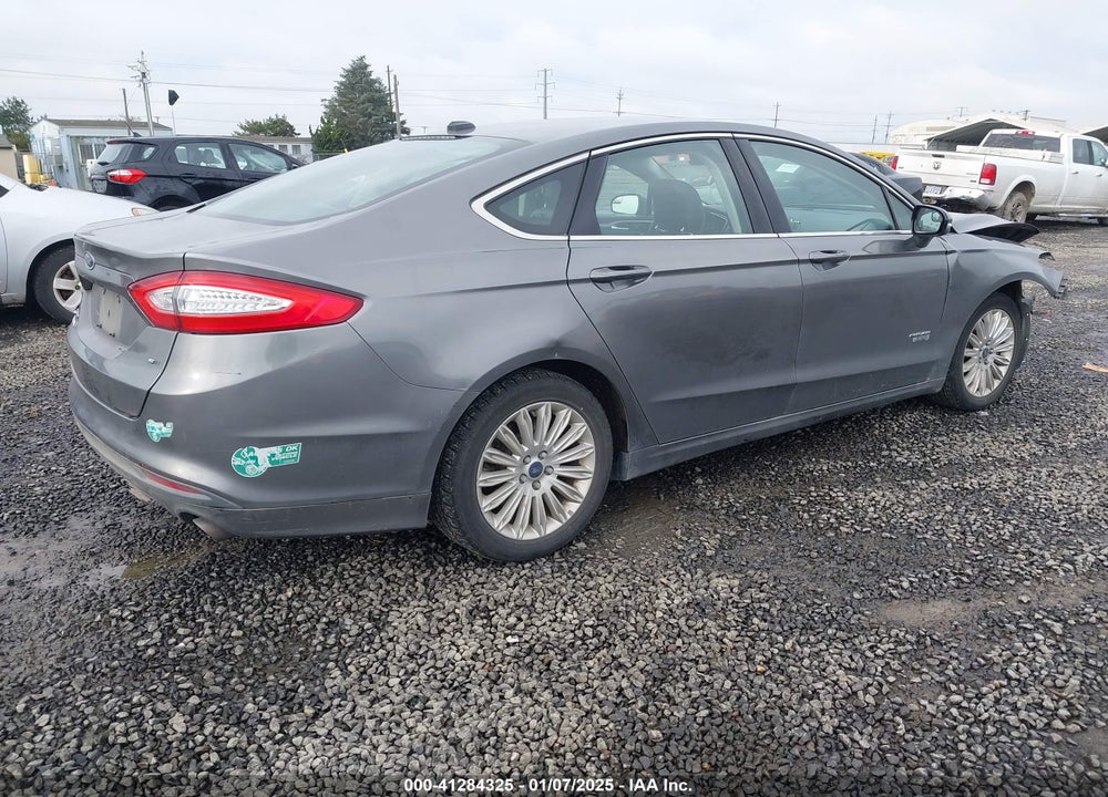 2014 FORD FUSION ENERGI VIN: 3FA6P0PU0ER269420