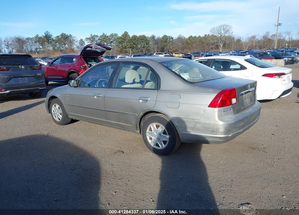 2003 HONDA CIVIC LX VIN: 2HGES16593H544250