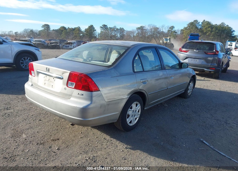 2003 HONDA CIVIC LX VIN: 2HGES16593H544250