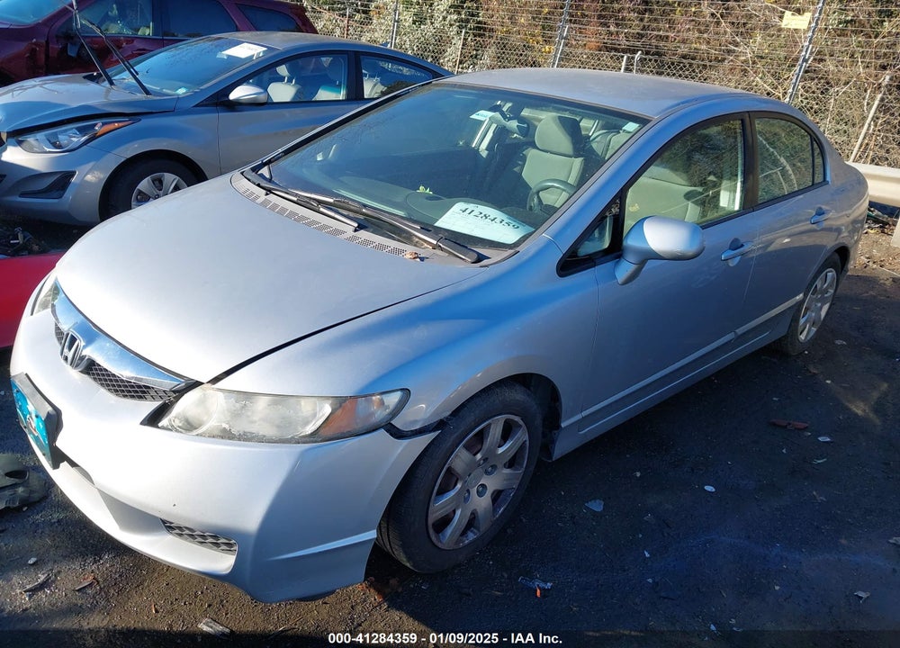 2009 HONDA CIVIC LX VIN: 2HGFA15549H348119