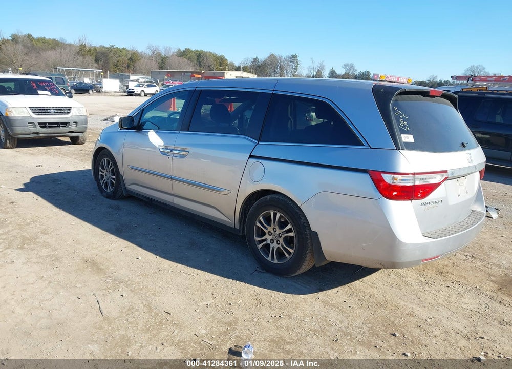 2013 HONDA ODYSSEY EX-L VIN: 5FNRL5H60DB061442