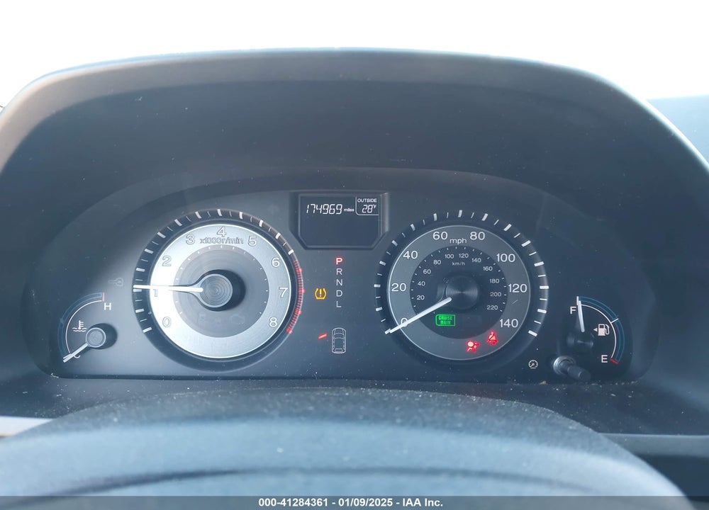 2013 HONDA ODYSSEY EX-L VIN: 5FNRL5H60DB061442