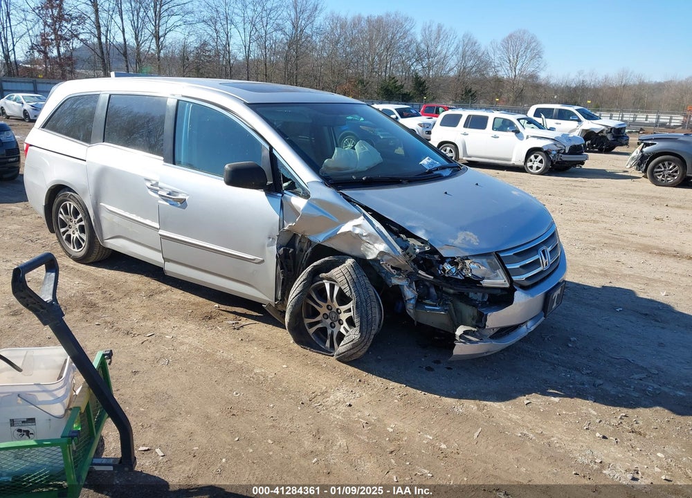 2013 HONDA ODYSSEY EX-L VIN: 5FNRL5H60DB061442