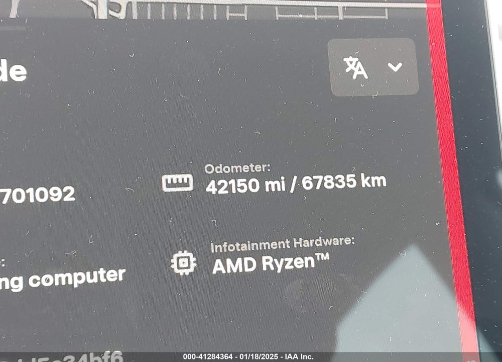2023 TESLA MODEL 3 VIN: 5YJ3E1EA4PF701092