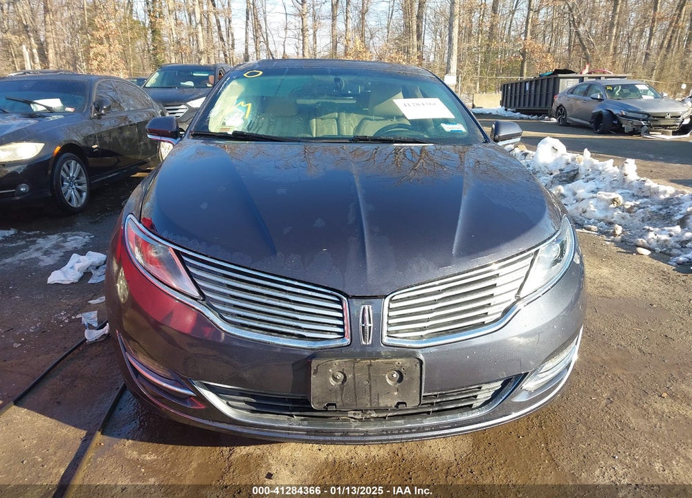 2013 LINCOLN MKZ VIN: 3LN6L2G92DR810958