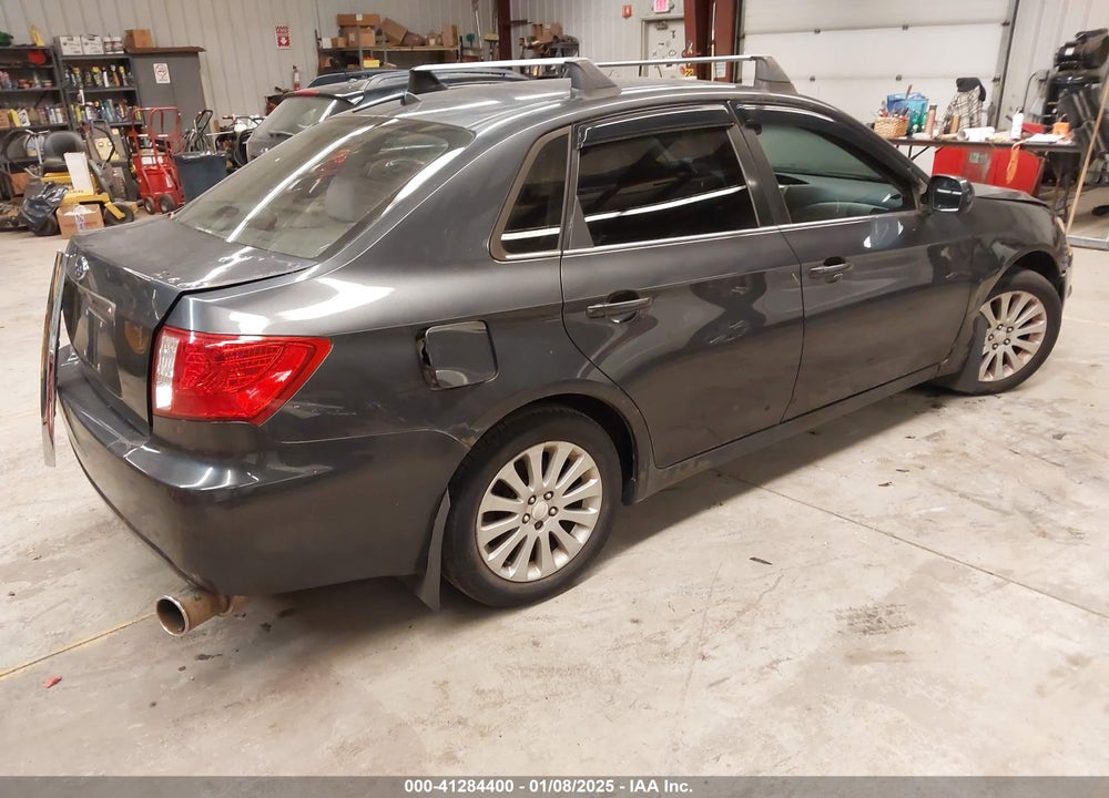 2008 SUBARU IMPREZA 2.5I VIN: JF1GE61678G528360