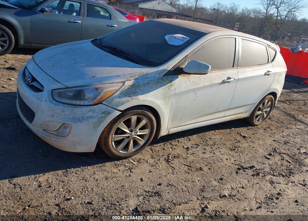 2014 HYUNDAI ACCENT SE VIN: KMHCU5AE6EU195025
