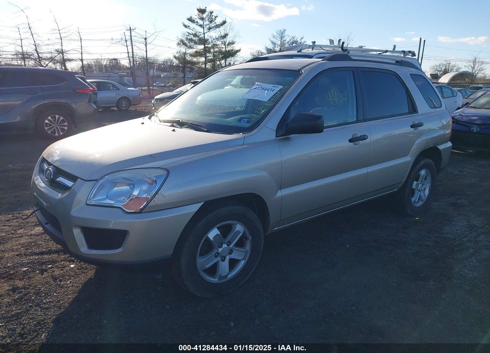 2009 KIA SPORTAGE LX V6 VIN: KNDJE723597557450