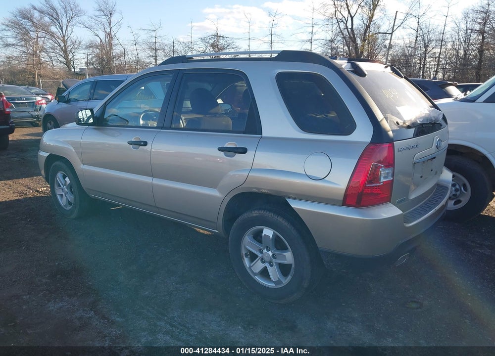 2009 KIA SPORTAGE LX V6 VIN: KNDJE723597557450