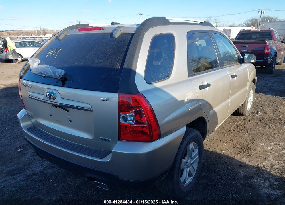 2009 KIA SPORTAGE LX V6 VIN: KNDJE723597557450