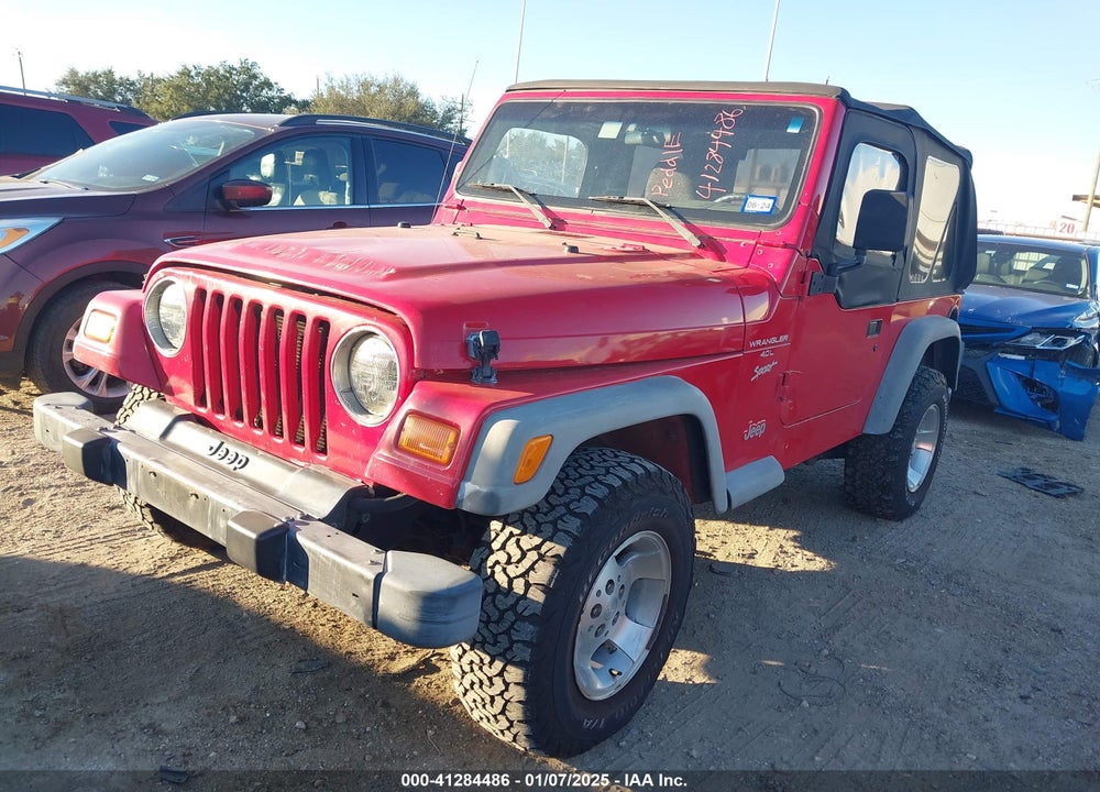 2001 JEEP WRANGLER SPORT VIN: 1J4FA49S61P367488