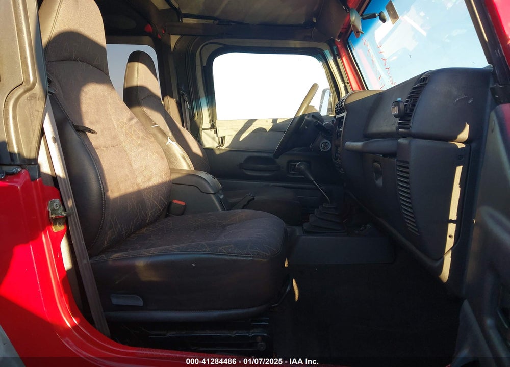 2001 JEEP WRANGLER SPORT VIN: 1J4FA49S61P367488