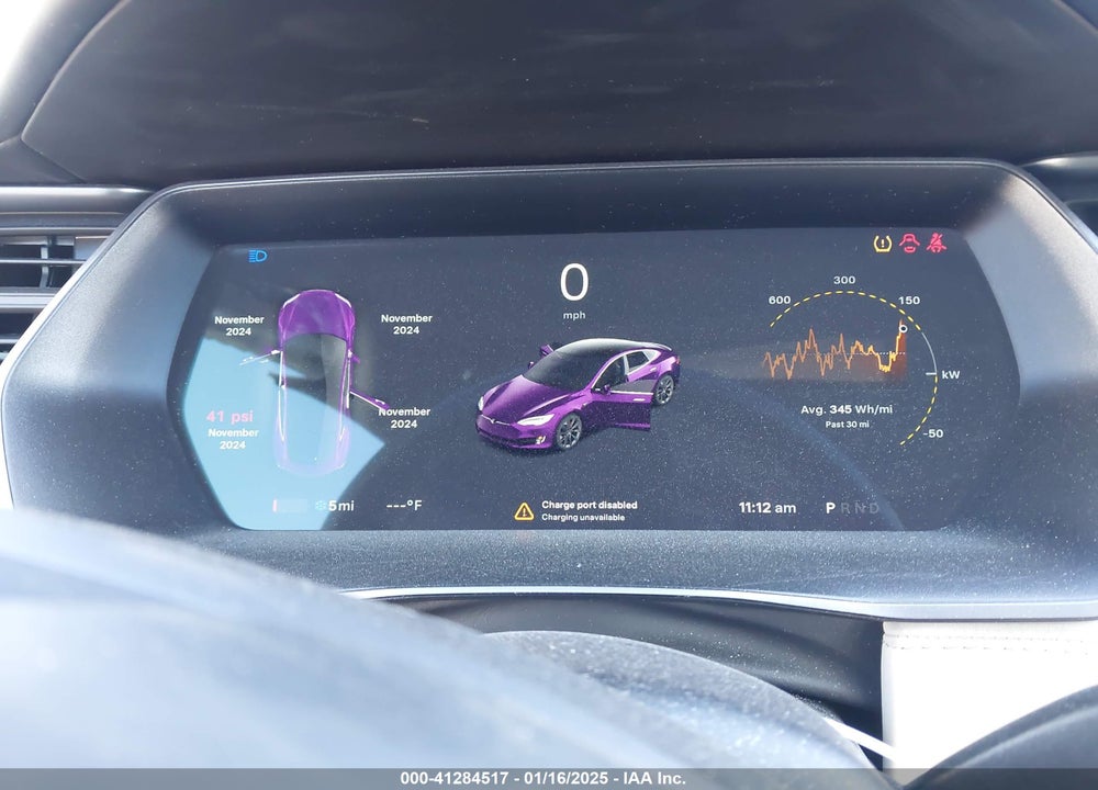 2020 TESLA MODEL S VIN: 5YJSA1E47LF404443