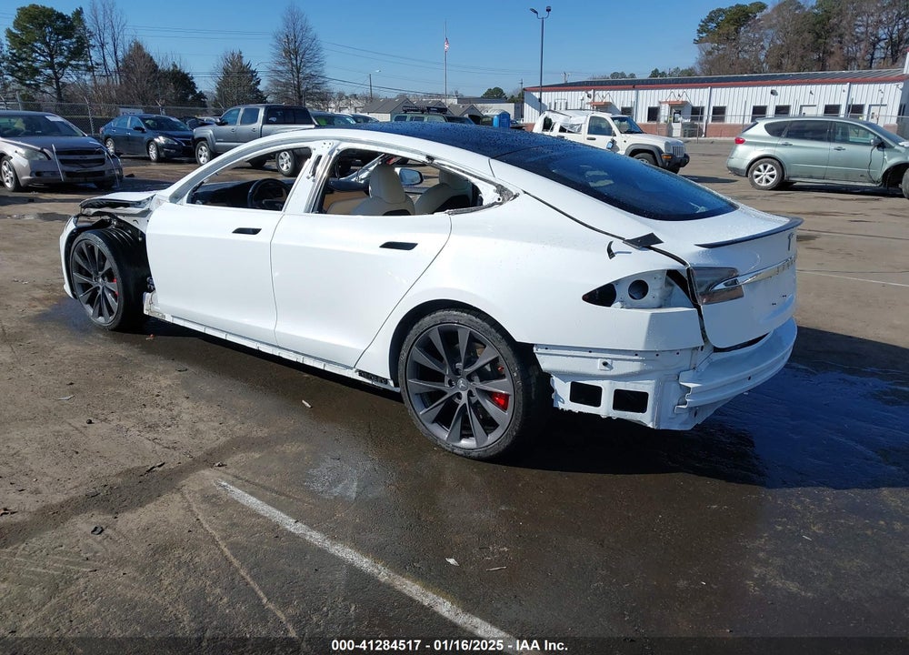 2020 TESLA MODEL S VIN: 5YJSA1E47LF404443
