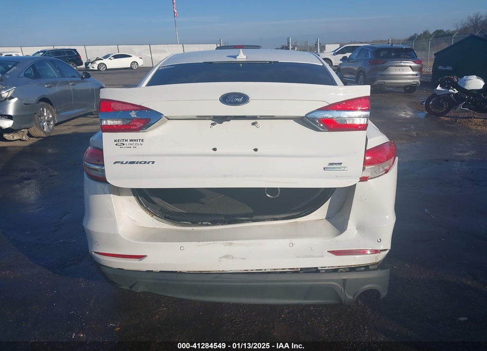 2019 FORD FUSION VIN: 3FA6P0HD5KR213600
