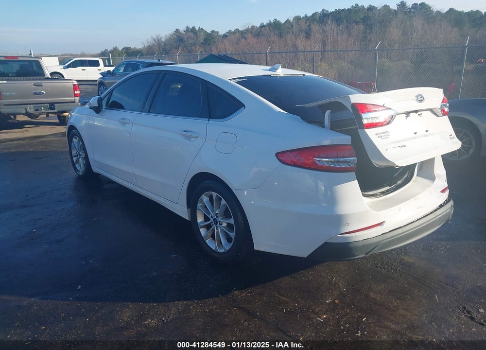 2019 FORD FUSION VIN: 3FA6P0HD5KR213600