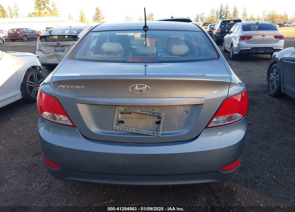 2017 HYUNDAI ACCENT SE VIN: KMHCT4AE9HU357988