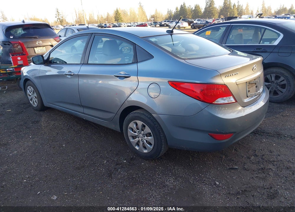 2017 HYUNDAI ACCENT SE VIN: KMHCT4AE9HU357988