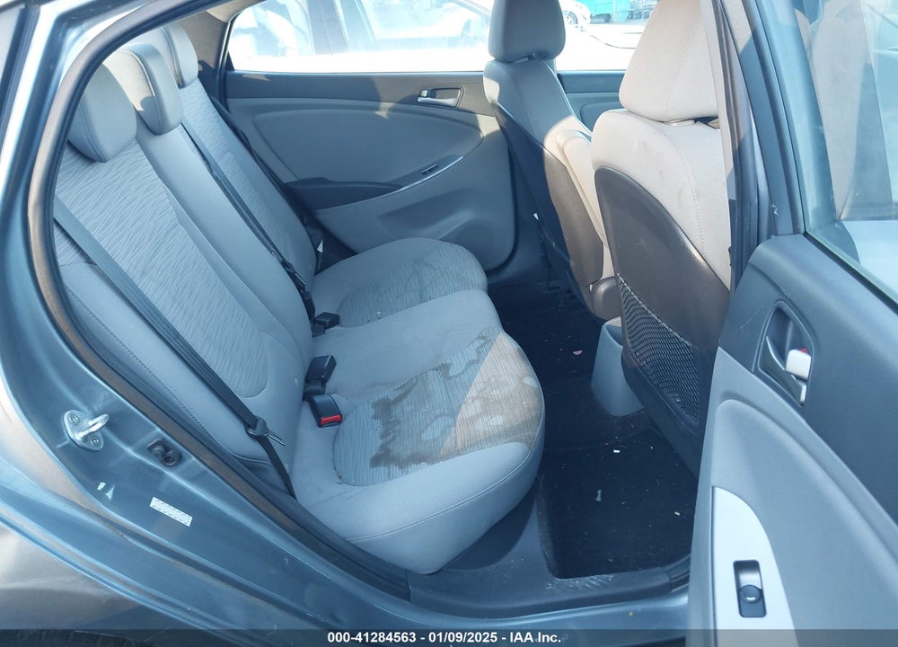 2017 HYUNDAI ACCENT SE VIN: KMHCT4AE9HU357988