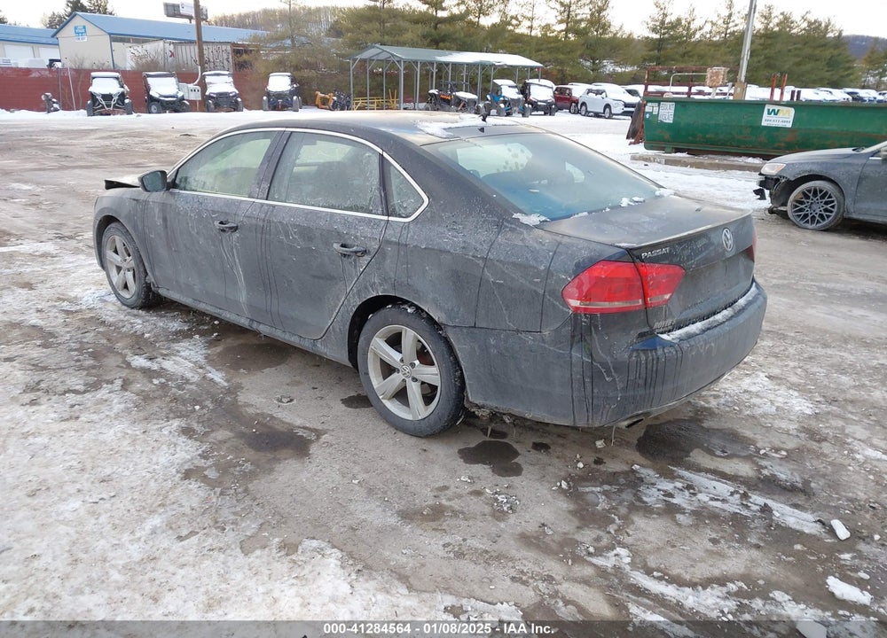 2012 VOLKSWAGEN PASSAT 2.5L SE VIN: 1VWBP7A35CC076349