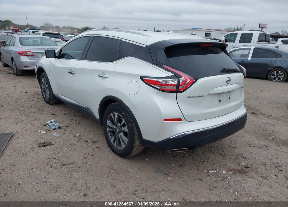 2015 NISSAN MURANO SL VIN: 5N1AZ2MG1FN264445
