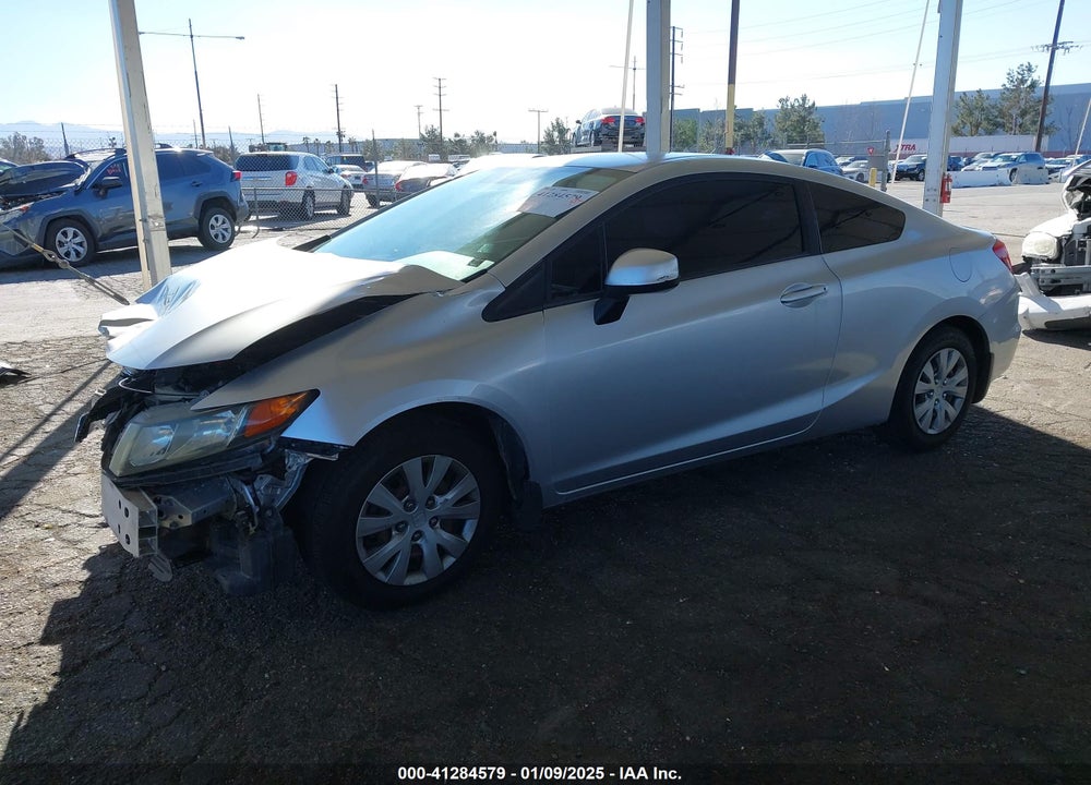 2012 HONDA CIVIC VIN: 2HGFG3B58CH515278