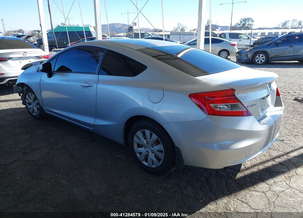 2012 HONDA CIVIC VIN: 2HGFG3B58CH515278