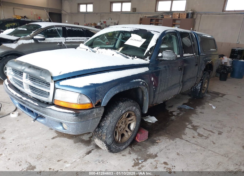 2004 DODGE DAKOTA SPORT/SXT VIN: 1D7HG38N14S709407