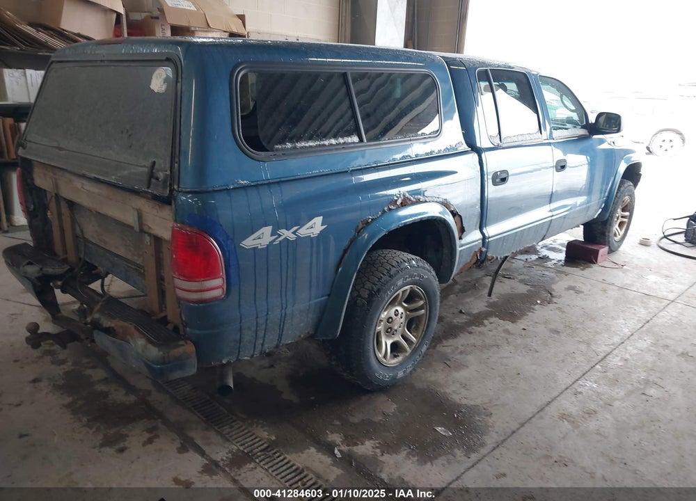 2004 DODGE DAKOTA SPORT/SXT VIN: 1D7HG38N14S709407