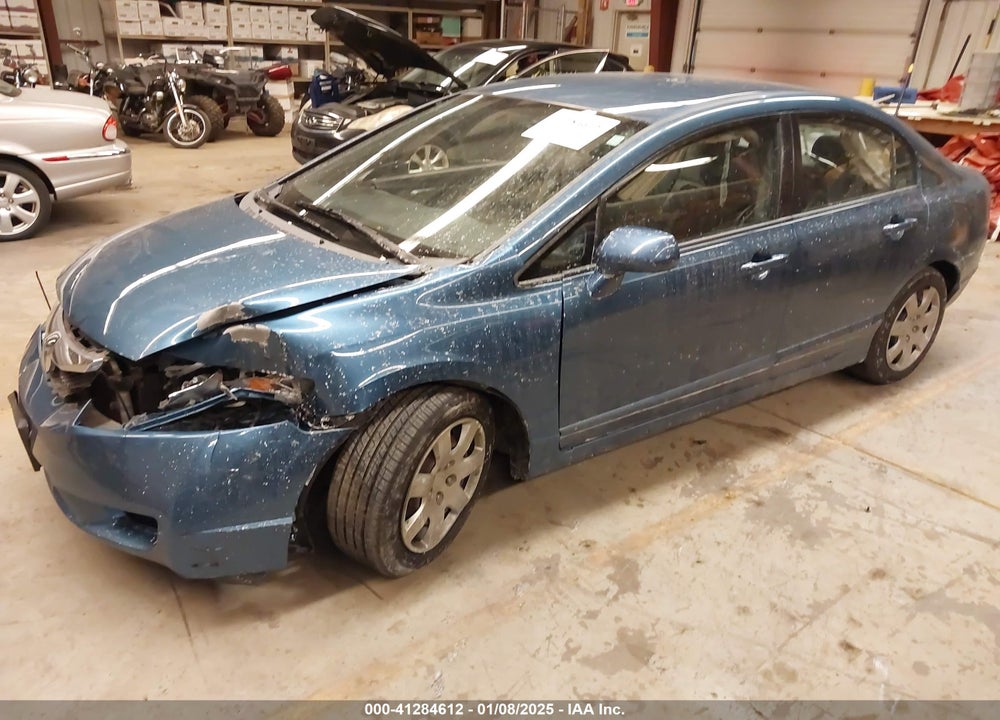 2009 HONDA CIVIC LX VIN: 2HGFA16539H366027