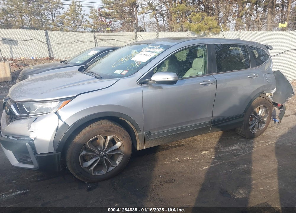 2021 HONDA CR-V AWD EX-L VIN: 5J6RW2H88MA002651