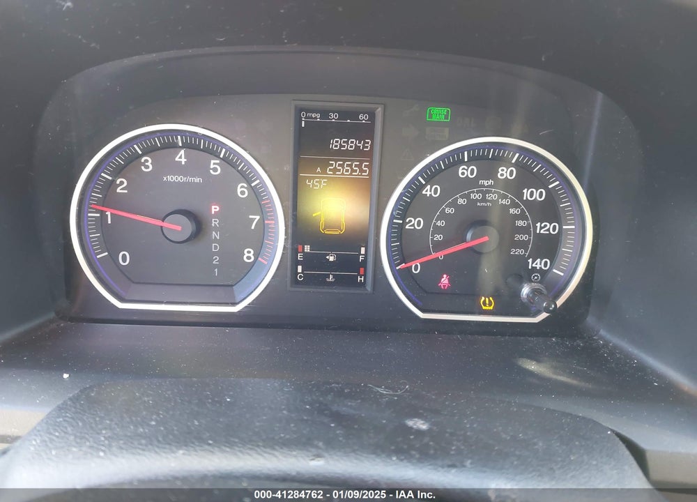 2009 HONDA CR-V EX-L VIN: 5J6RE48789L027390