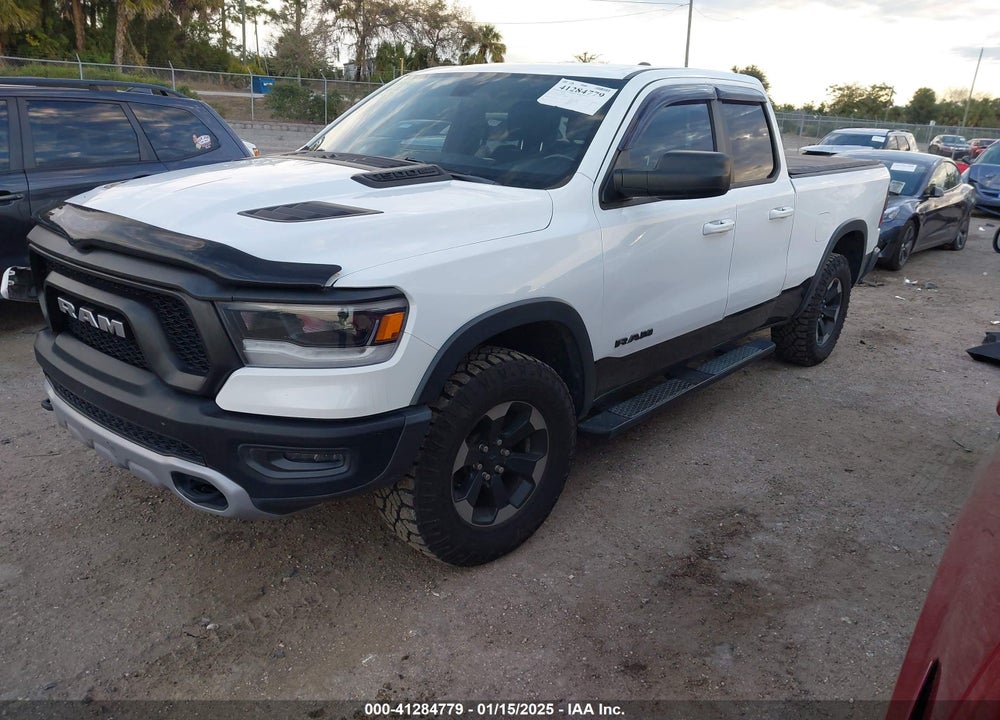 2019 RAM 1500 REBEL  4X4 6'4 BOX VIN: 1C6SRFET2KN860824