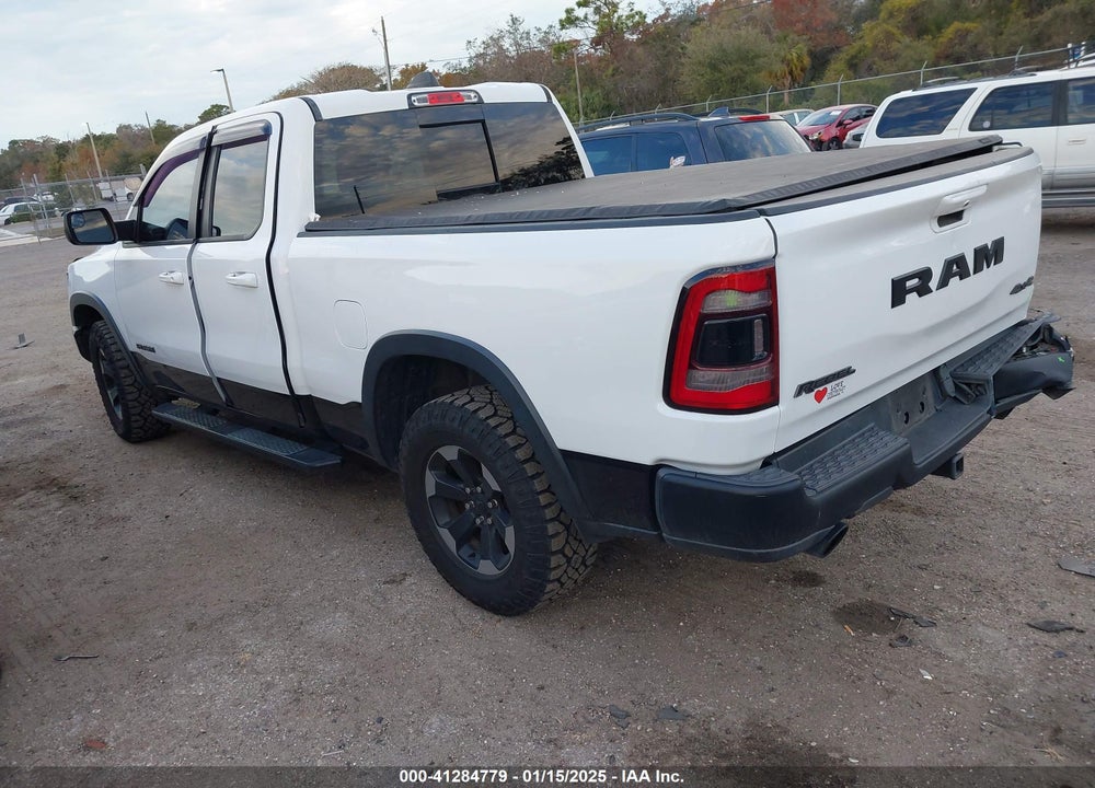 2019 RAM 1500 REBEL  4X4 6'4 BOX VIN: 1C6SRFET2KN860824