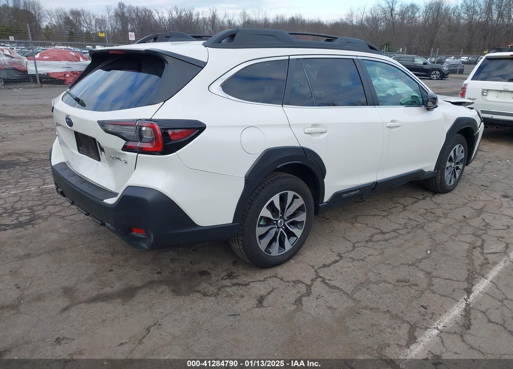 2024 SUBARU OUTBACK LIMITED VIN: 4S4BTANC0R3272001