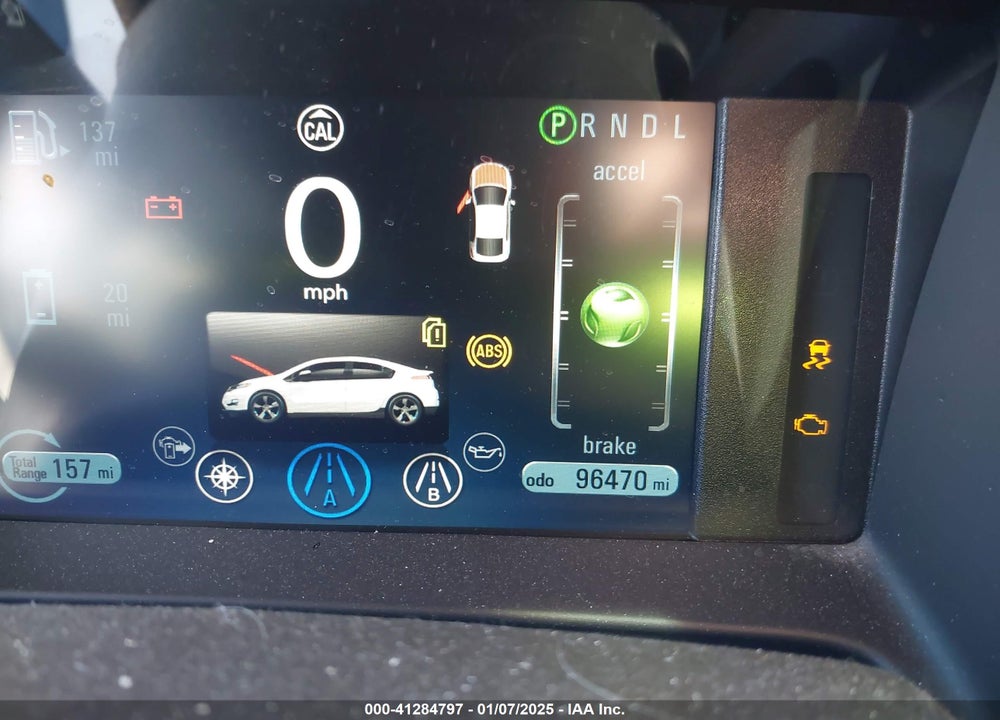 2013 CHEVROLET VOLT VIN: 1G1RB6E48DU101360
