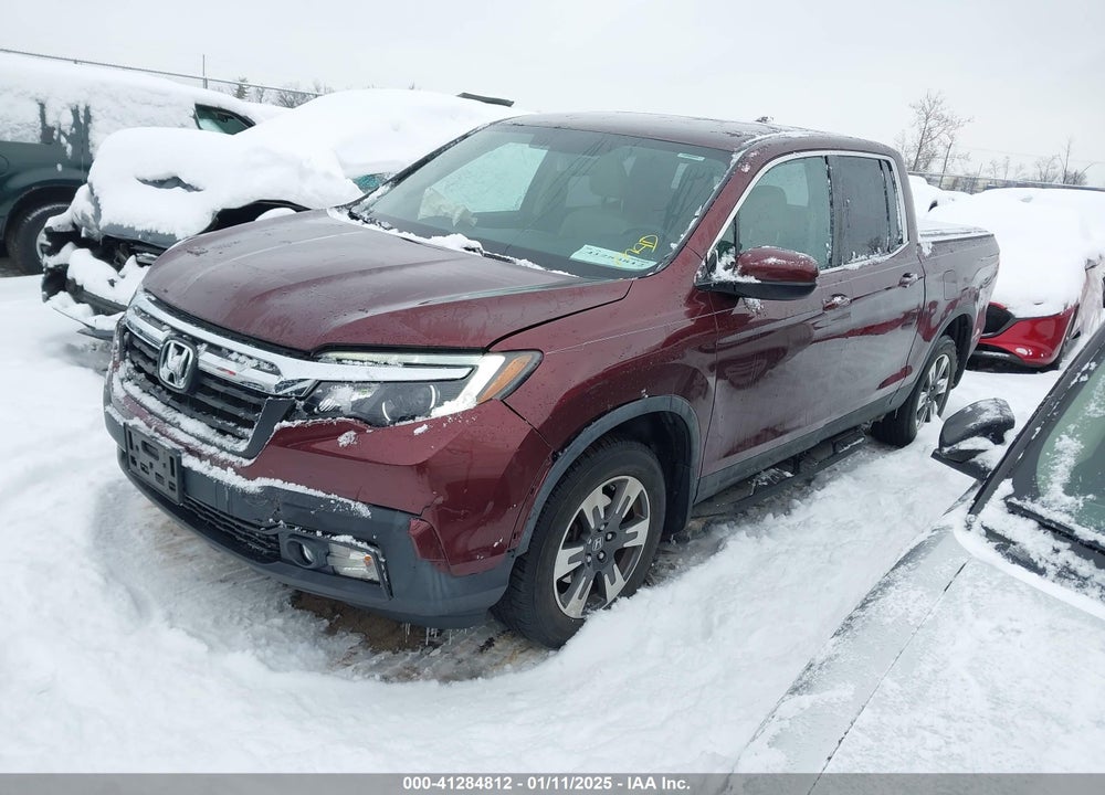 2017 HONDA RIDGELINE RTL-T VIN: 5FPYK3F67HB036203