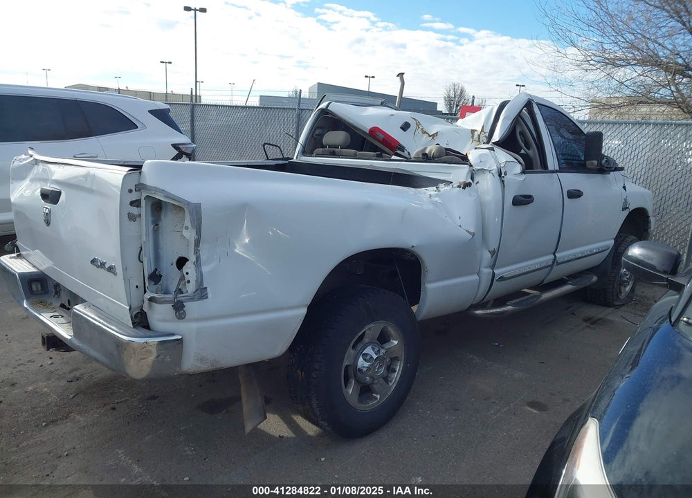 2008 DODGE RAM 2500 SLT VIN: 3D7KS28A38G215302