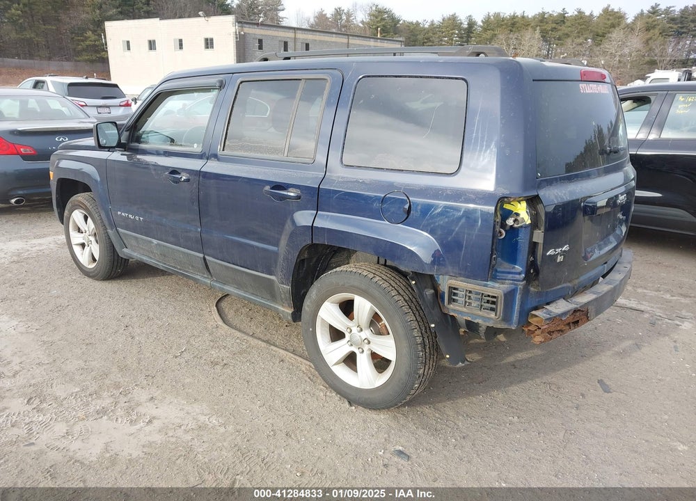 2012 JEEP PATRIOT LATITUDE VIN: 1C4NJRFB9CD683443
